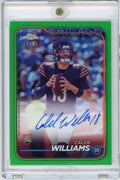 2024 Topps Chrome Caleb Williams #RACWI /99 Green Refractor Auto Rookie RC Football Card
