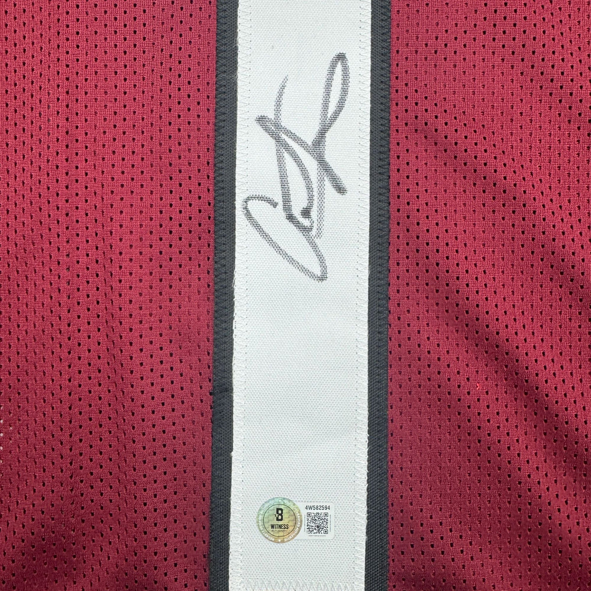 Autographed/Signed Alshon Jeffery South Carolina Maroon College Football Jersey Beckett BAS COA