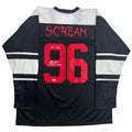 Autographed/Signed Skeet Ulrich & Matthew Lillard Dual Ghostface Scream Movie Jersey JSA COA