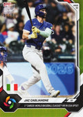 2026 Topps Now Jac Caglianone #WB23 Gold Foil /50 1st Career World Baseball Classic Home Run in USA Upset Team Italy Rookie RC Baseball Card