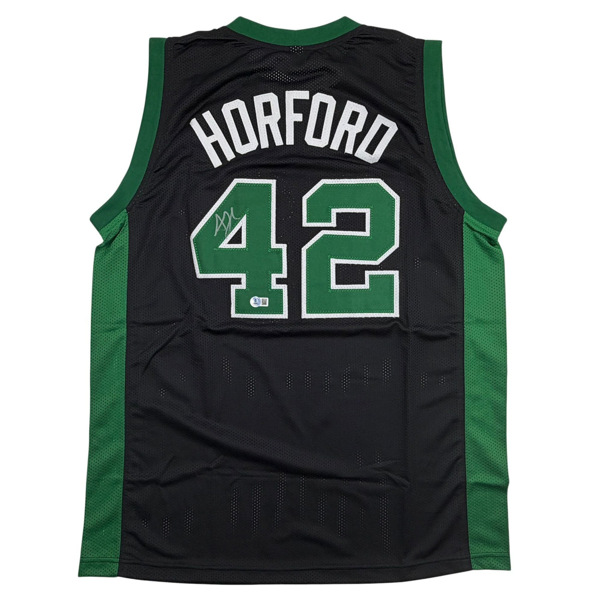 Autographed/Signed Al Horford Boston Black Basketball Jersey Beckett BAS COA