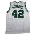 Autographed/Signed Al Horford Boston White Basketball Jersey Beckett BAS COA