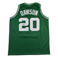 Autographed/Signed JD Davison Boston Green Basketball Jersey JSA COA