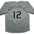 Autographed/Signed Colson Montgomery Chicago Grey Baseball Jersey Beckett BAS COA