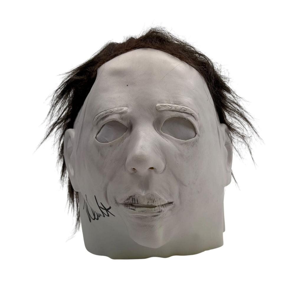 Autographed/Signed Nick Castle Michael Myers Halloween The Shape Movie Prop Replica Mask JSA COA