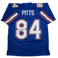 Autographed/Signed Kyle Pitts Florida Blue College Football Jersey JSA COA