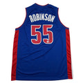 Autographed/Signed Duncan Robinson Detroit Blue Basketball Jersey Beckett BAS COA