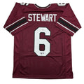 Autographed/Signed Dylan Stewart South Carolina Maroon College Football Jersey JSA COA