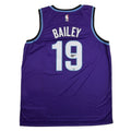 Autographed/Signed Ace Bailey Utah Jazz Purple Authentic Basketball Jersey Fanatics COA