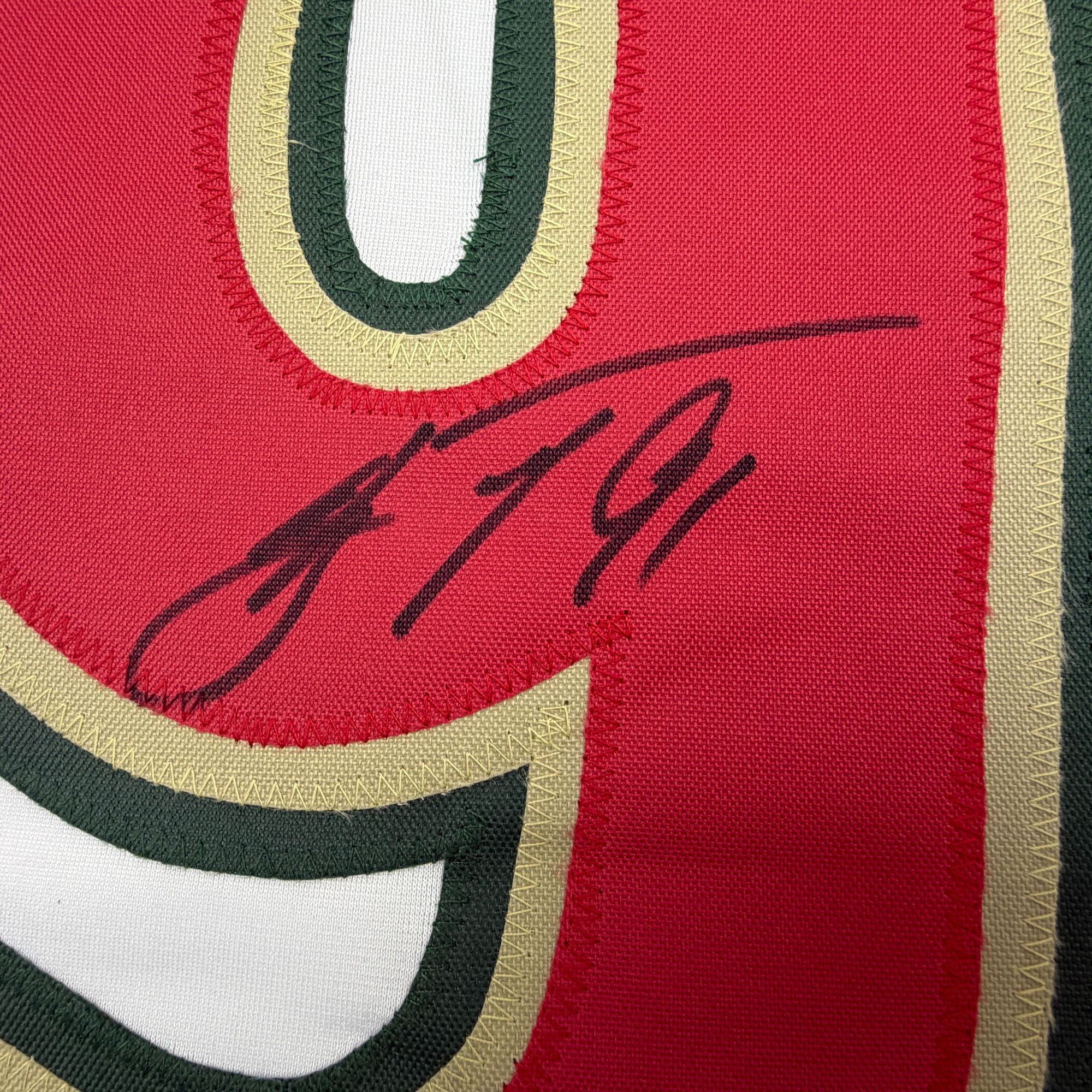 Autographed/Signed Vladimir Tarasenko Minnesota White 25th Anniversary Hockey Jersey Beckett BAS COA