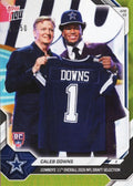 2026 Topps Now Caleb Downs #CDOW Gold Foil /50 Cowboys 11th Overall 2026 NFL Draft Selection Dallas Cowboys Rookie RC Football Card