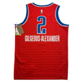 Autographed/Signed Shai Gilgeous-Alexander SGA Oklahoma City OKC Thunder Orange Authentic Basketball Jersey JSA COA
