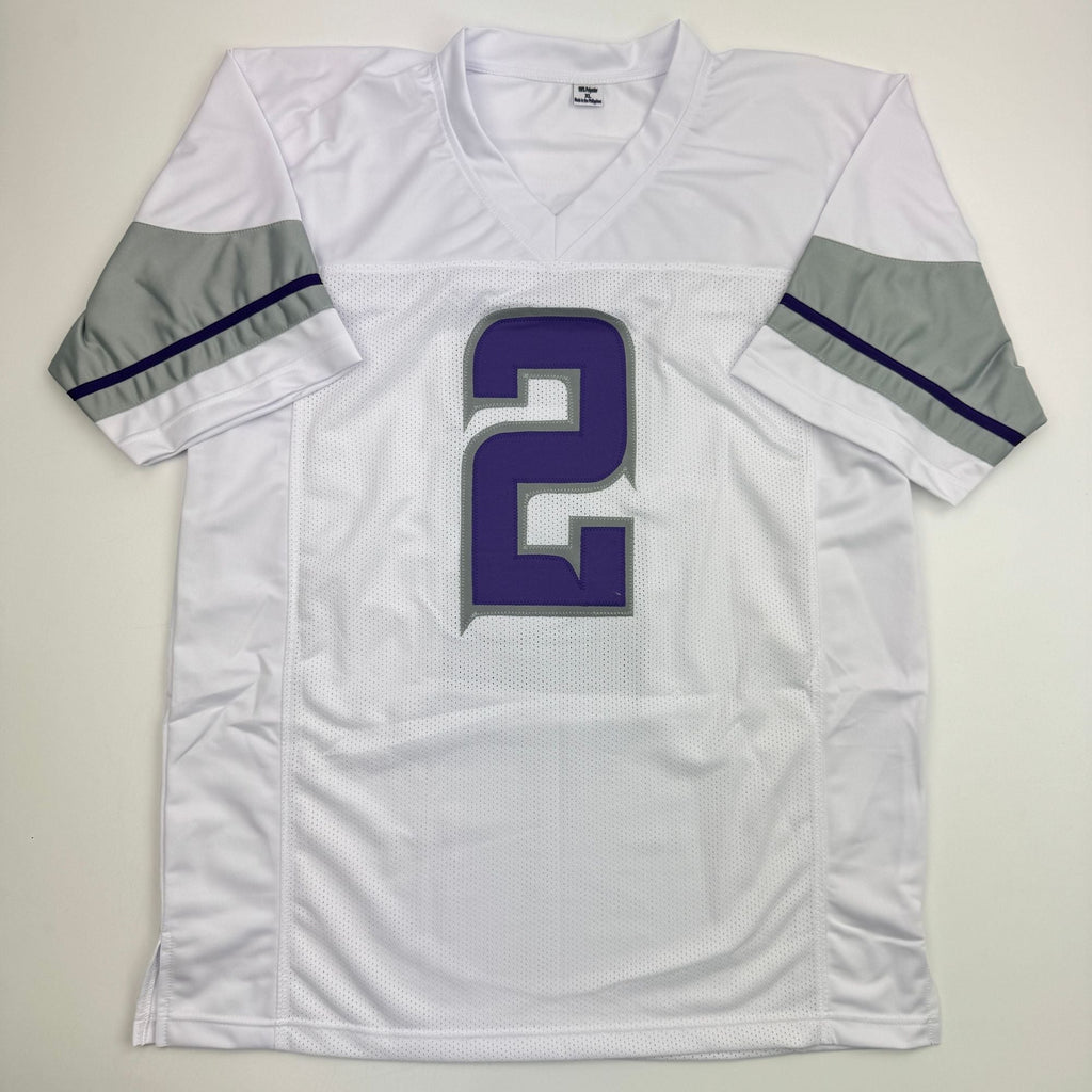 Autographed/Signed Isaiah Rodgers Minnesota White Out Alternate Football Jersey Beckett BAS COA