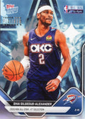 2025 Topps Now Shai Gilgeous-Alexander #AS11 Platinum Member Stamp 2026 NBA All Star 4th Selection Oklahoma City Thunder Basketball Card