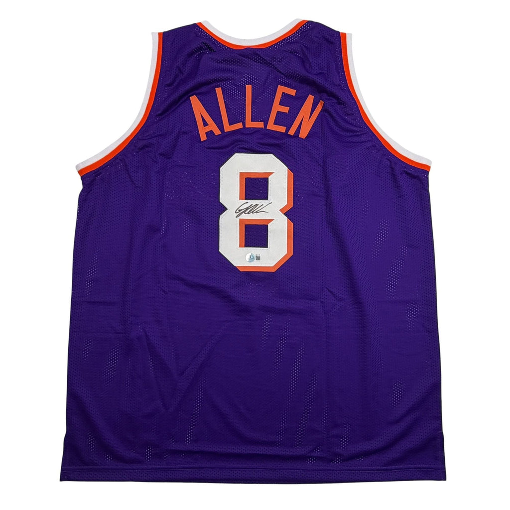 Autographed/Signed Grayson Allen Phoenix Purple Basketball Jersey Beckett BAS COA