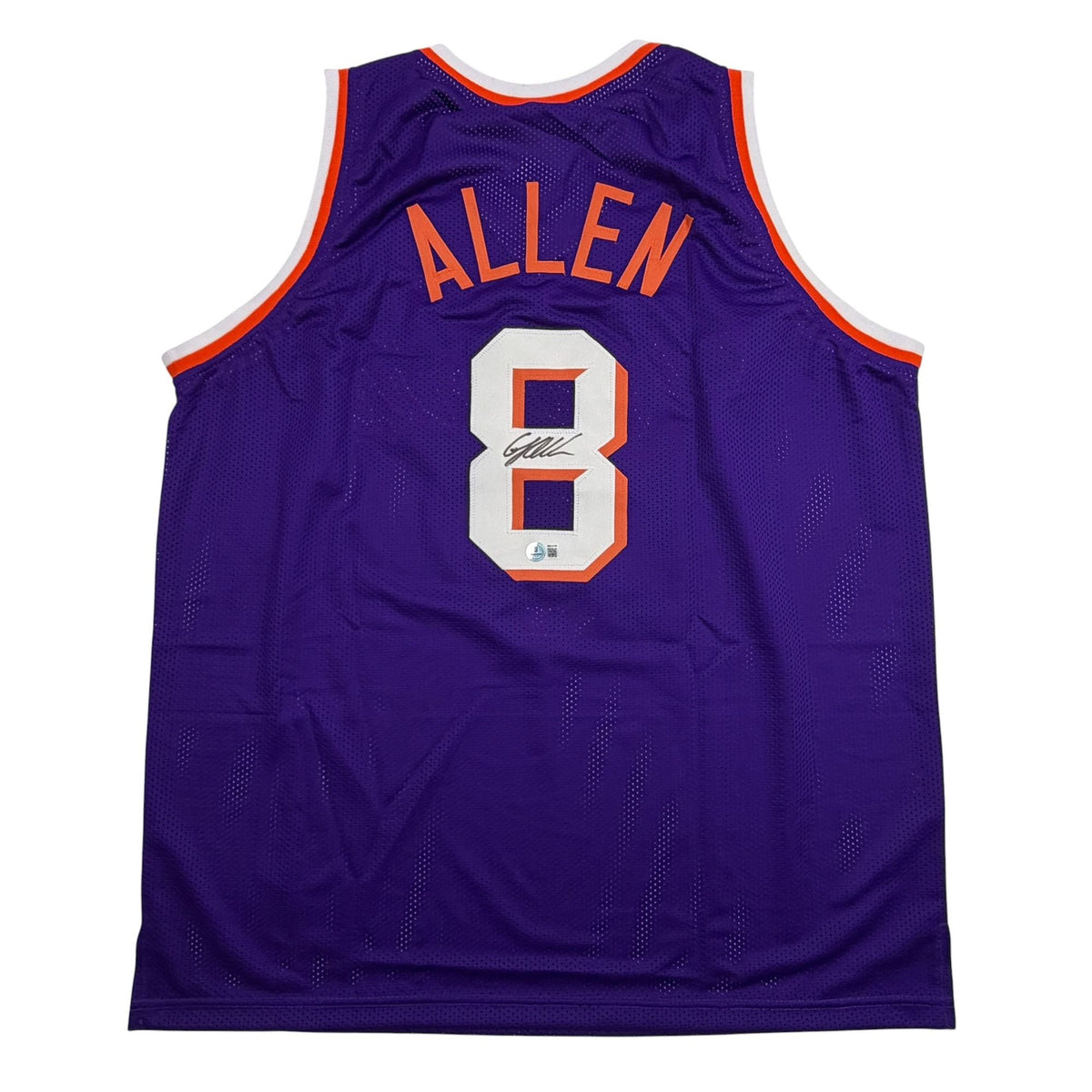 Autographed/Signed Grayson Allen Phoenix Purple Basketball Jersey Beckett BAS COA