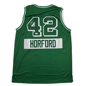 Autographed/Signed Al Horford Boston Green City Edition Basketball Jersey Beckett BAS COA