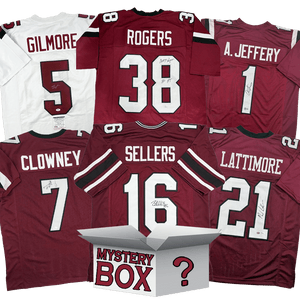 Autographed/Signed University of South Carolina College Football Jersey Mystery Box with PSA JSA or Beckett COA