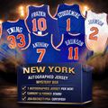 Autographed/Signed New York Basketball Jersey Mystery Box with PSA JSA or Beckett COA