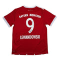 Autographed/Signed Robert Lewandowski Bayern Munich Red Soccer Futbol Jersey Beckett BAS COA