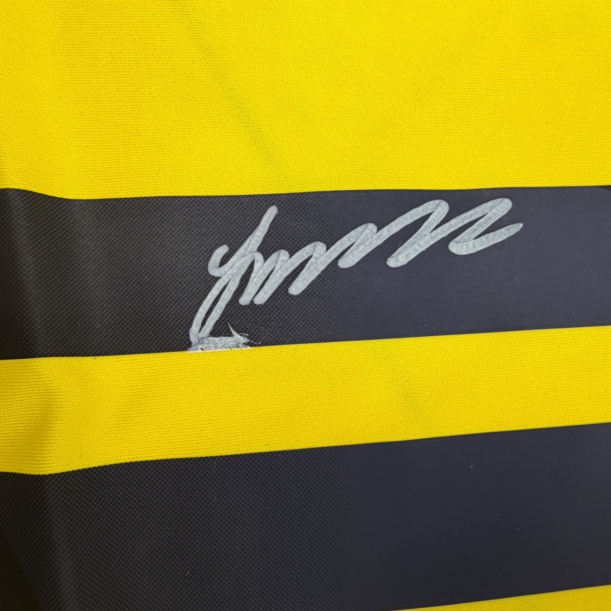 Autographed/Signed James Rodriguez Columbia Yellow Soccer Futbol Jersey Beckett BAS COA