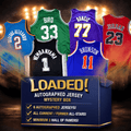 LOADED! Mystery Box 6x Autographed/Signed Basketball Jerseys with PSA JSA or Beckett COA