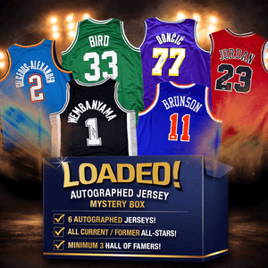 LOADED! Mystery Box 6x Autographed/Signed Basketball Jerseys with PSA JSA or Beckett COA