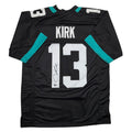 Autographed/Signed Christian Kirk Jacksonville Black Football Jersey Beckett BAS COA