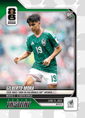 2026 Panini Instant FIFA World Cup Gilberto Mora #4 Teen Takes Turn in FIFA World Cup Opener Mexico Rookie RC Soccer Card