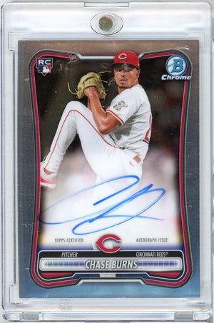 2026 Topps Bowman Chase Burns #CRACB Auto RC Rookie Baseball Card