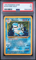 Graded 1999 Pokemon Game Blastoise-Holo #2 Trading Card Game PSA 5 Excellent