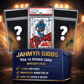 Jahmyr Gibbs PSA 10 Graded Rookie Football Card Mystery Pack