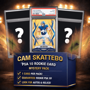 Cam Skattebo PSA 10 Graded Rookie Football Card Mystery Pack