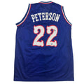 Autographed/Signed Darryn Peterson Kansas Blue College Basketball Jersey PSA/DNA COA