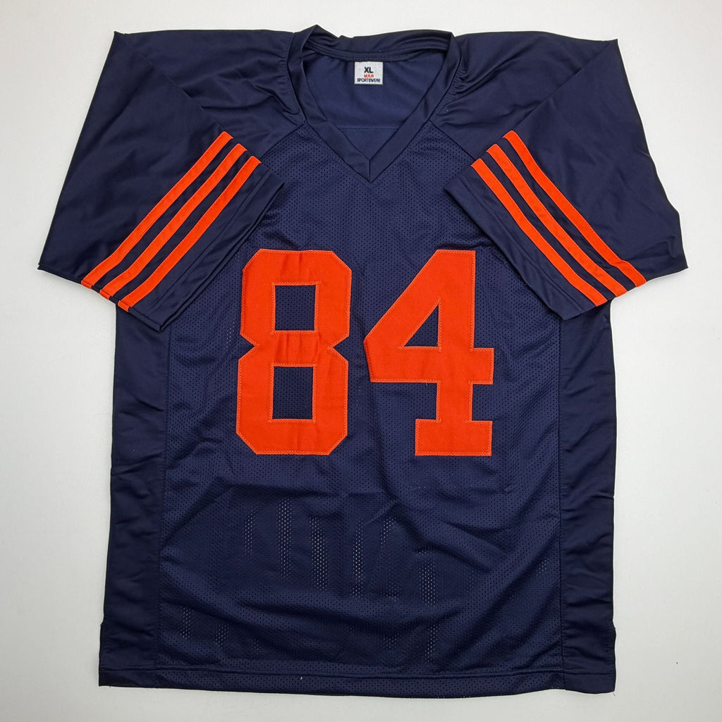 Autographed/Signed Colston Loveland Chicago Color Rush Football Jersey Beckett BAS COA