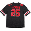 Autographed/Signed Lamar Bo Jackson Ohio State Black College Football Jersey Beckett BAS COA