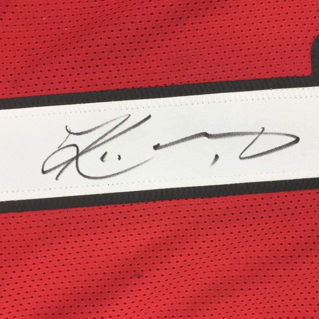 Framed Autographed/Signed Kyler Murray 35x39 Arizona Red Football Jersey JSA COA
