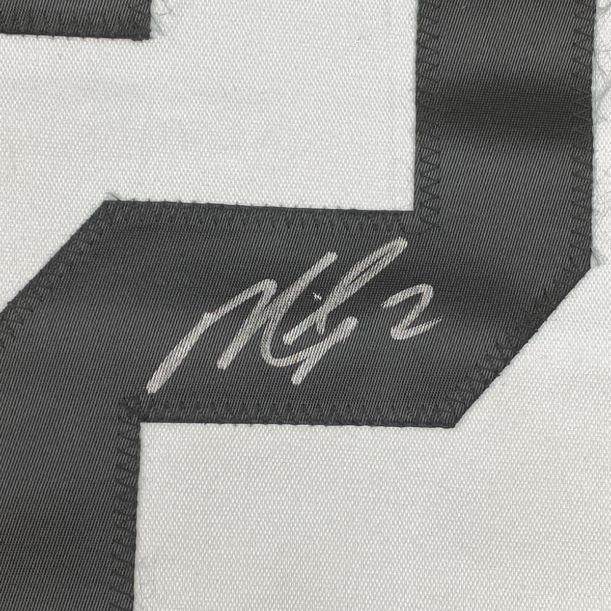 Framed Autographed/Signed Michael Mike Vick 35x39 Pittsburgh Bumble Bee Football Jersey PSA/DNA COA
