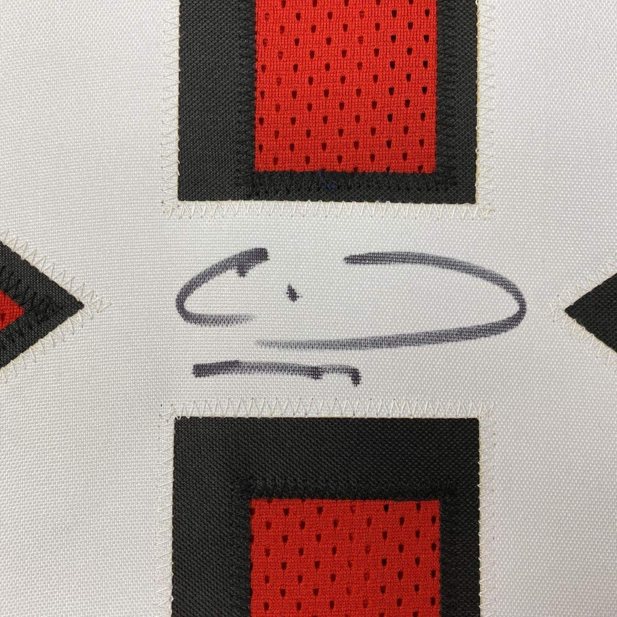 Autographed/Signed Calvin Ridley Atlanta Red Football Jersey Beckett BAS COA