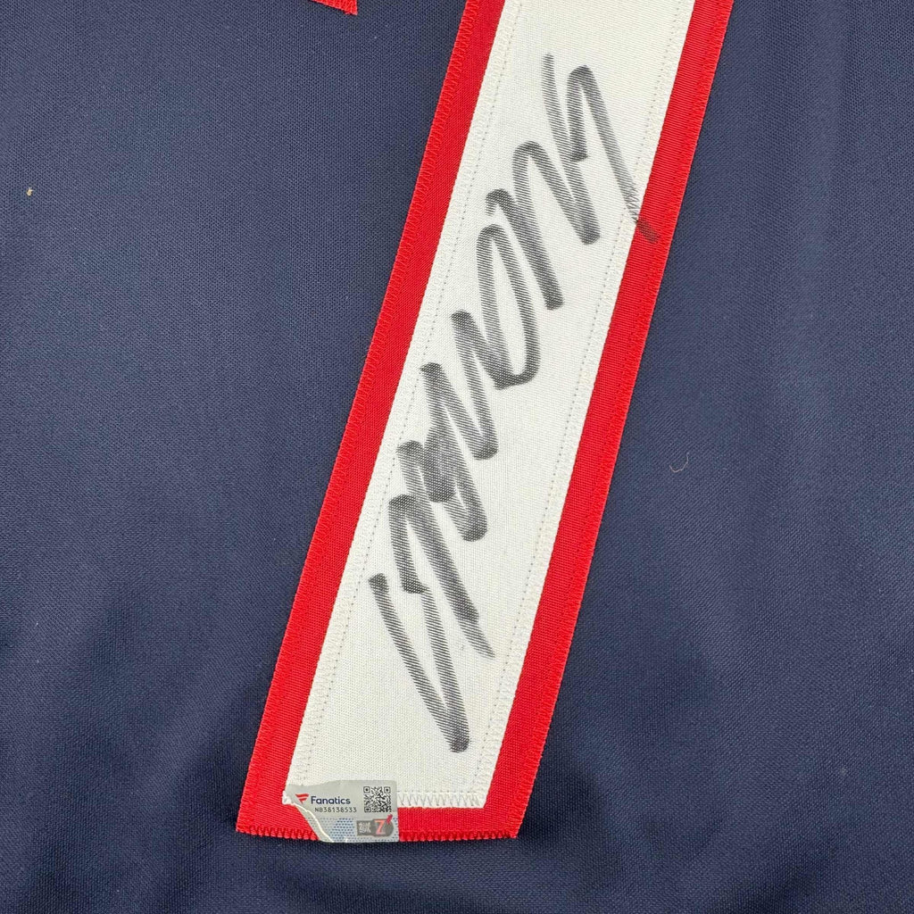Autographed/Signed C.J CJ Stroud Houston Blue Nike Dri-Fit Limited Football Jersey Fanatics COA