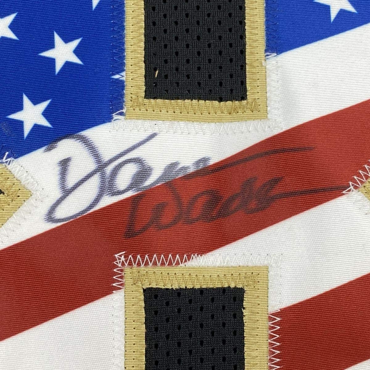 Autographed/Signed Darren Woodson Dallas USA Black Football Jersey JSA COA