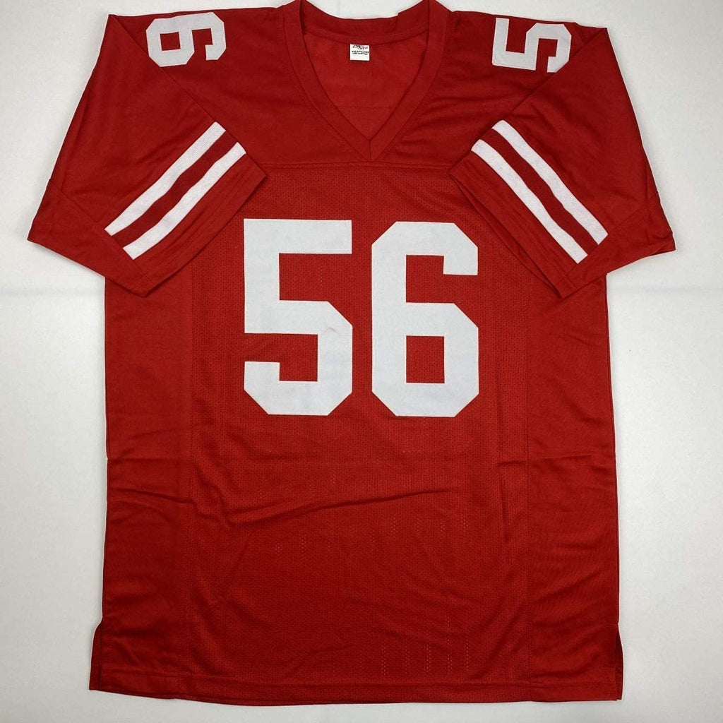 Autographed/Signed Kwon Alexander San Francisco Red Football Jersey JSA COA