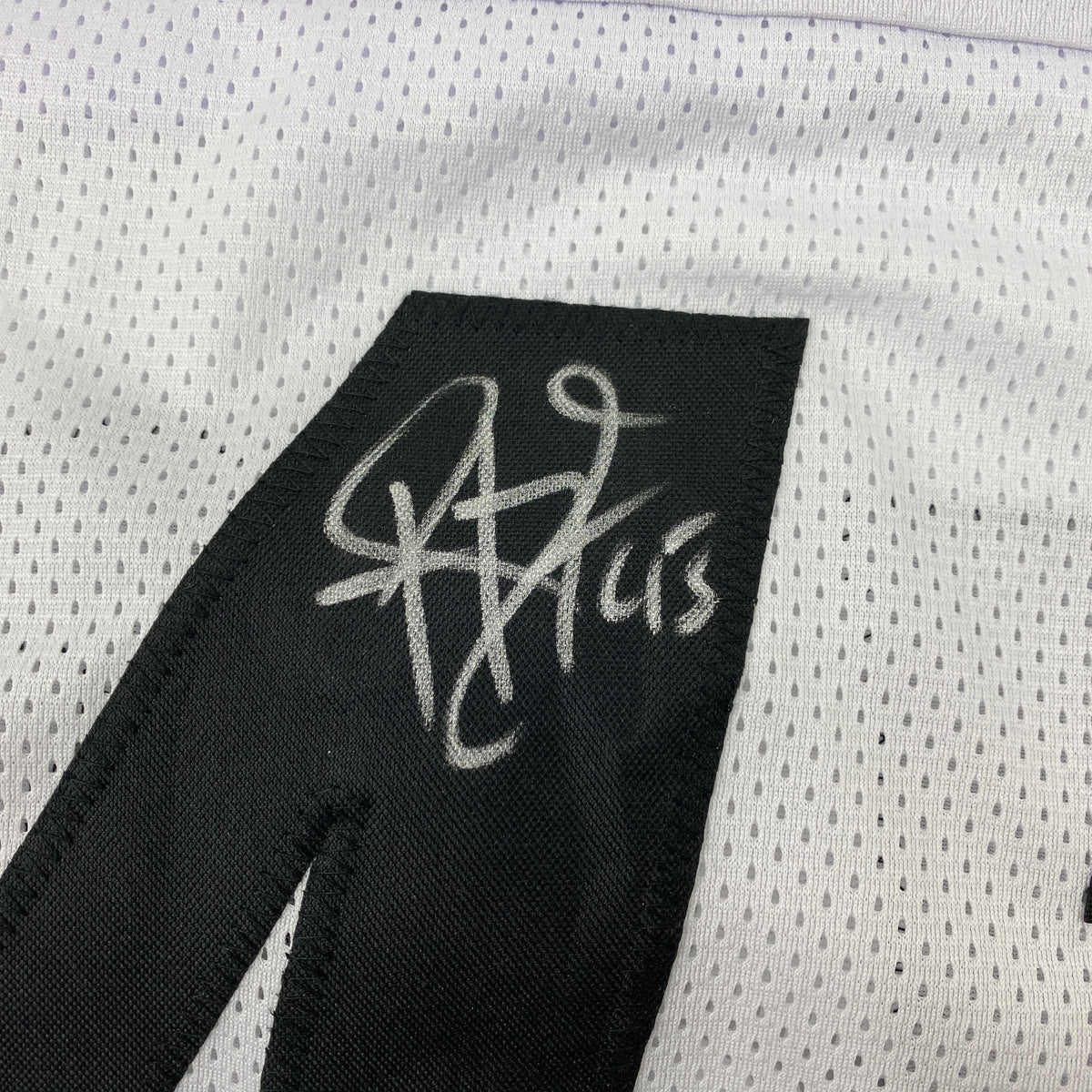 Autographed/Signed Troy Polamalu Pittsburgh White Football Jersey Beckett BAS COA