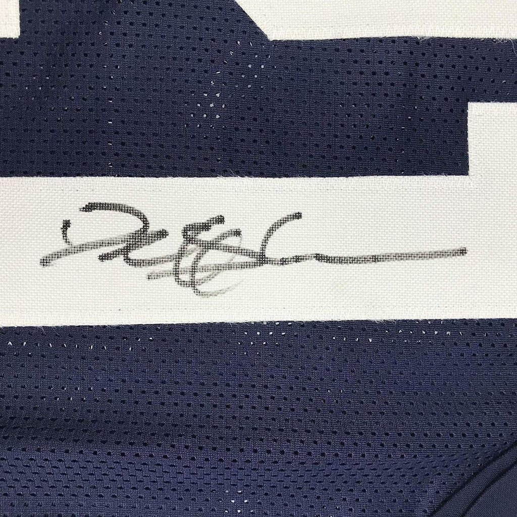 Framed Autographed/Signed Deion Sanders 35x39 Dallas Thanksgiving Day Football Jersey JSA COA