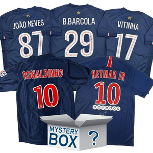 PSG Paris Saint-Germain F.C. Autographed/Signed Soccer Jersey Mystery Box with PSA JSA or Beckett COA