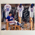 Autographed/Signed 1986 New York Mets Team 26x Sigs World Series Champions 16x20 Baseball Photo JSA COA