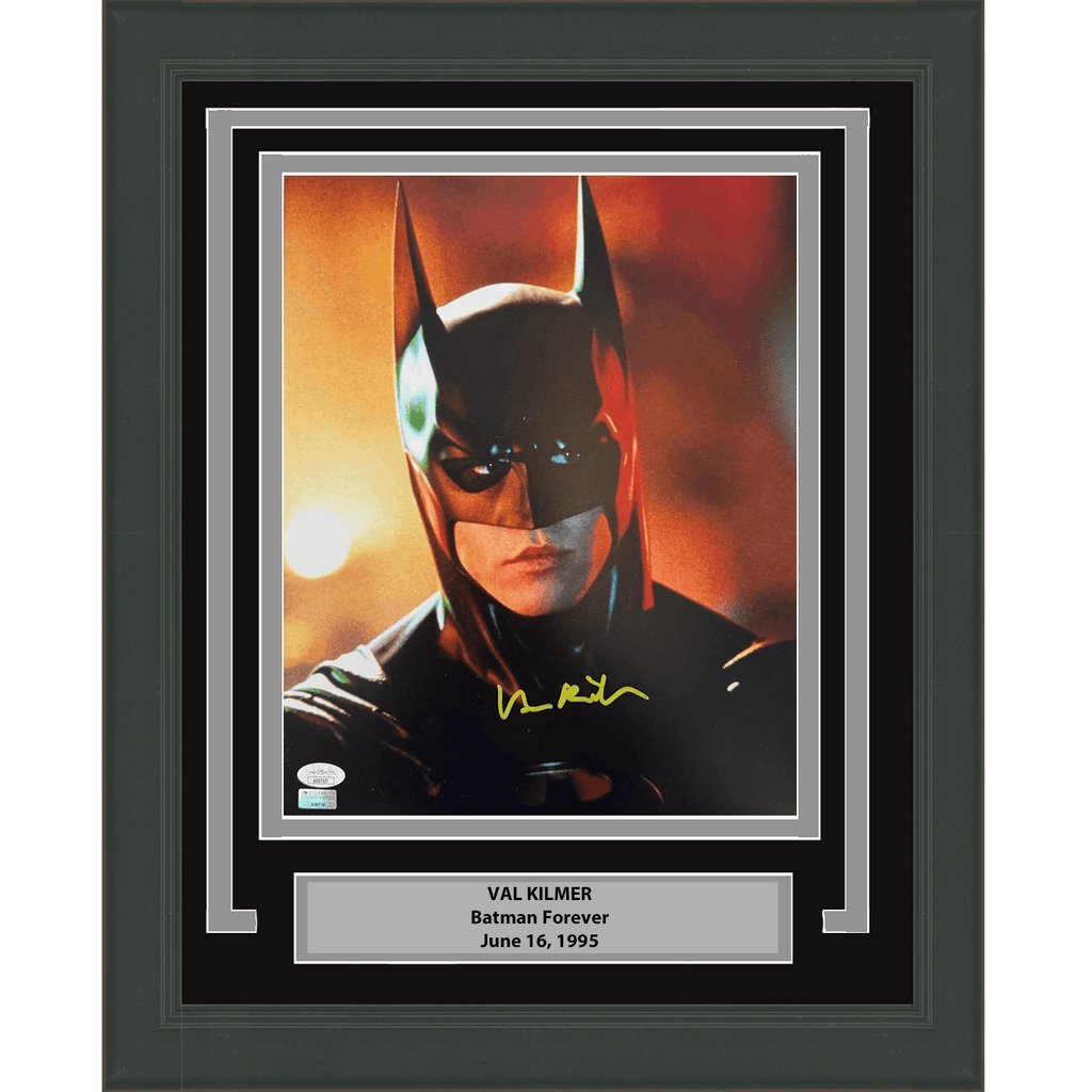 Framed Autographed/Signed Val Kilmer Batman Forever Movie 11x14 Photo JSA COA #2