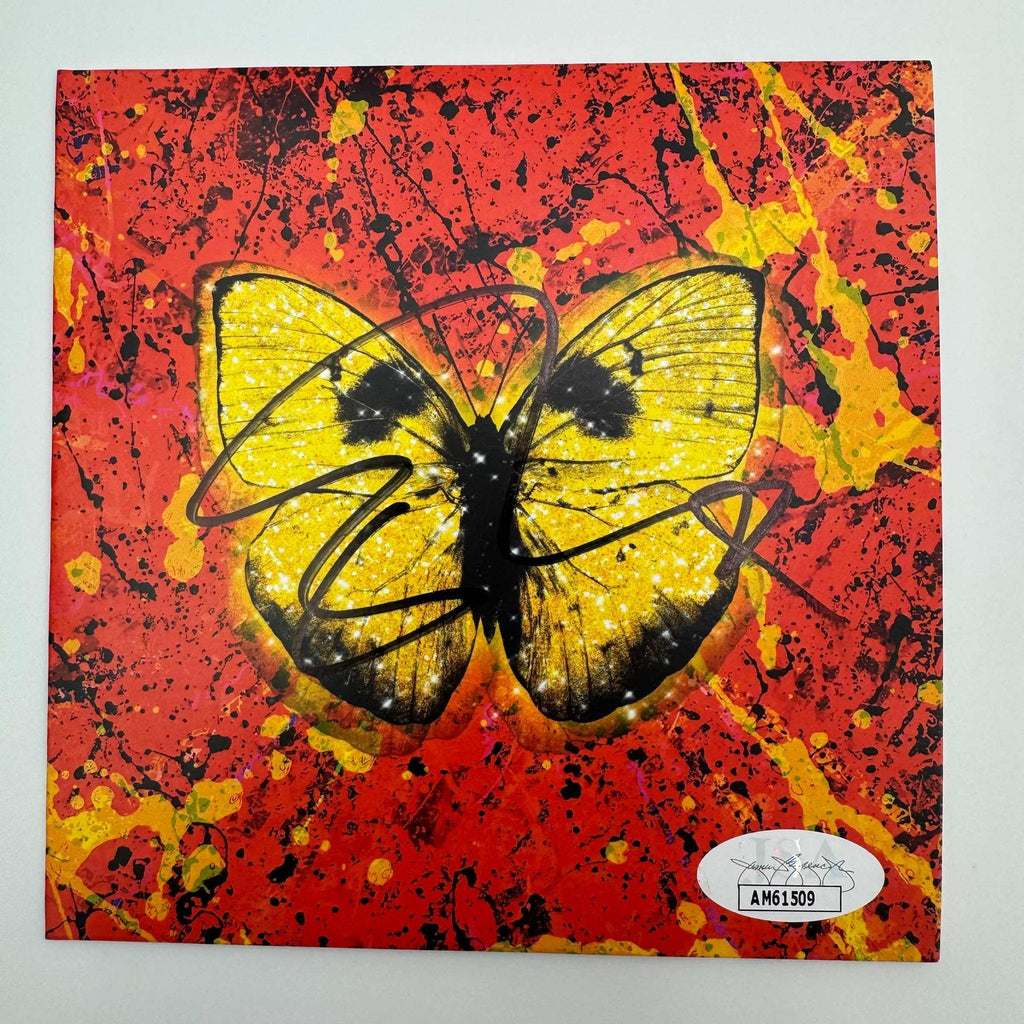 Autographed/Signed Ed Sheeran  Shivers  Album CD Cover Disk JSA COA