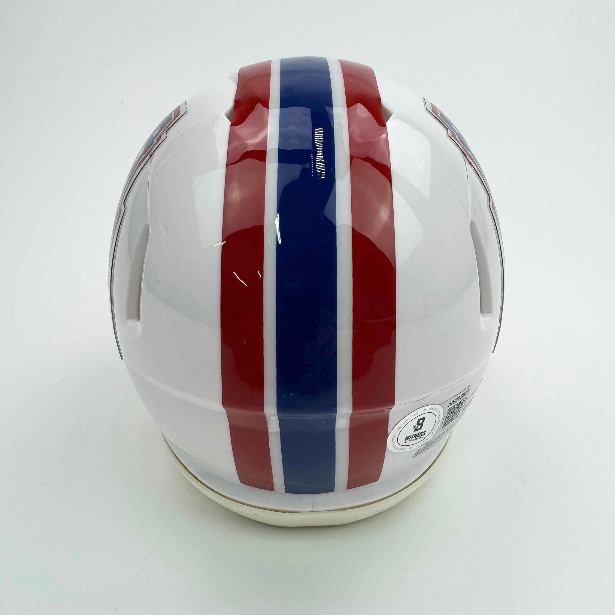 Autographed/Signed Earl Campbell Houston Oilers Mini Football Helmet JSA COA