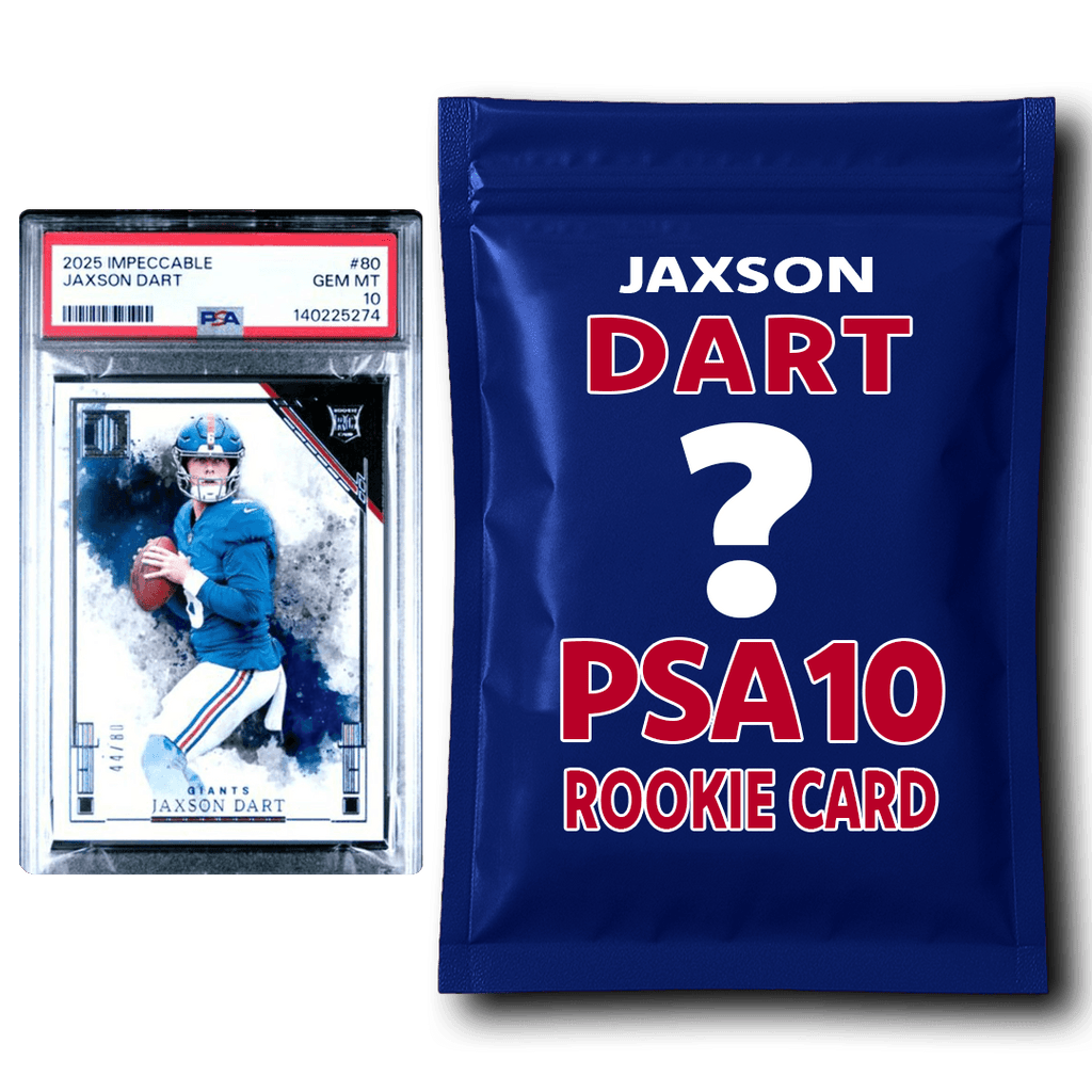 Jaxson Dart PSA 10 Graded Football Rookie Card Mystery Pack